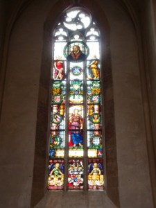 聖ヤコブ教会のステンドグラス